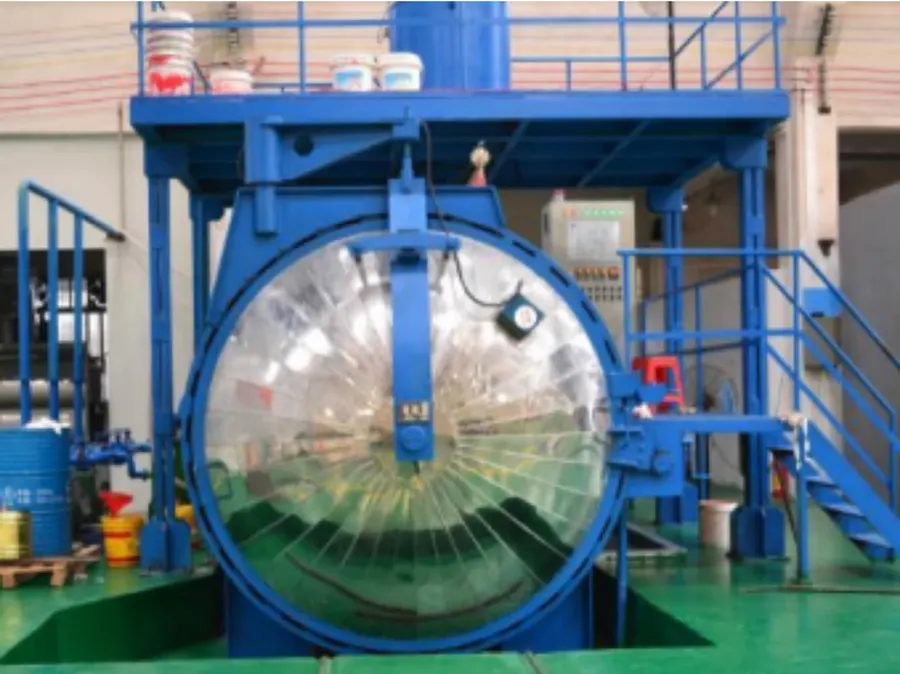 Vacuum casting machine