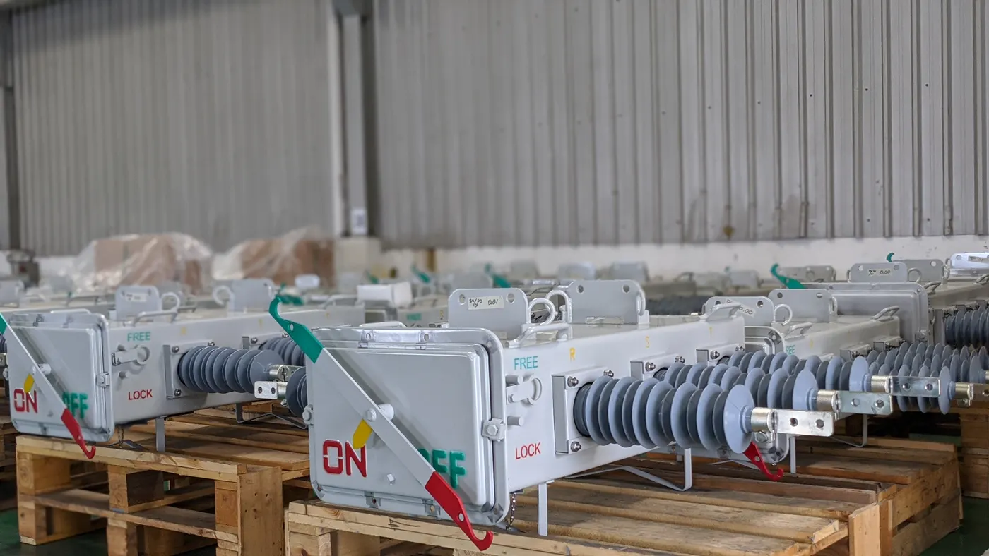 Load break switches ready for delivery to PLN