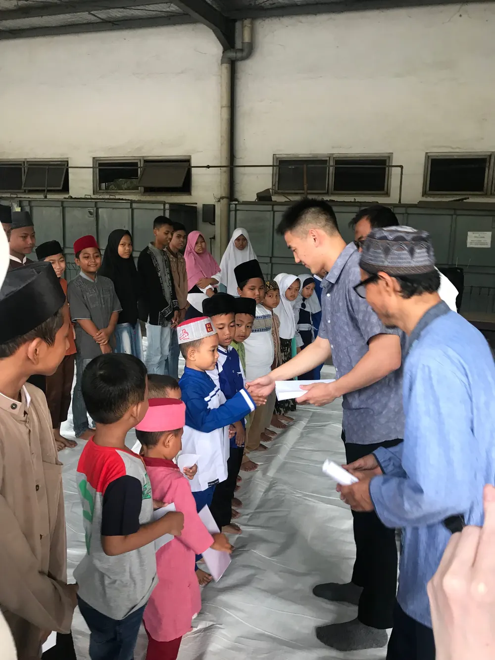 Buka puasa with an orphanage